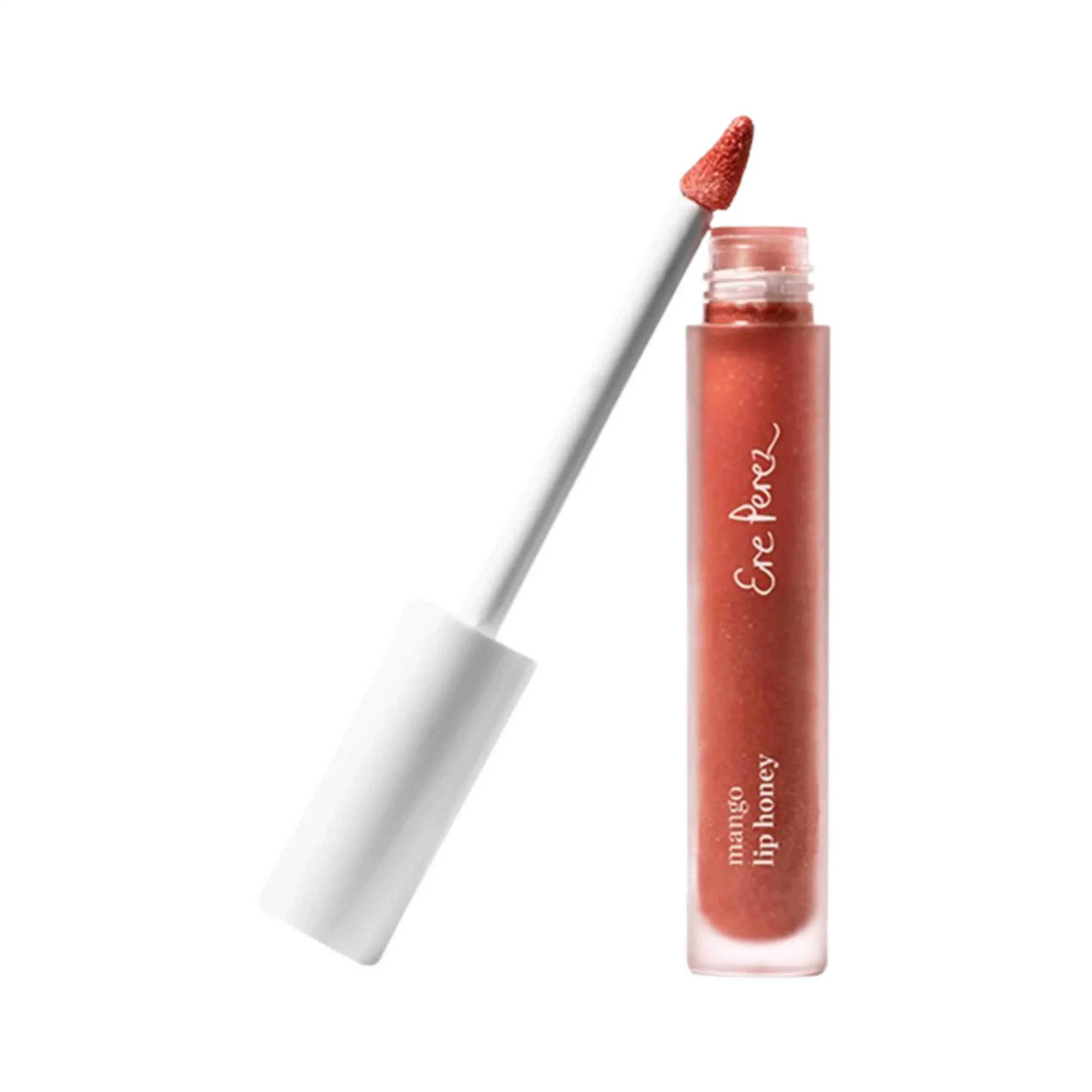 Ere Perez Mango Lip Honey Lipgloss Chilli – natürliche, vegane Kosmetik ohne Schadstoffe für gepflegte, glänzende Lippen.