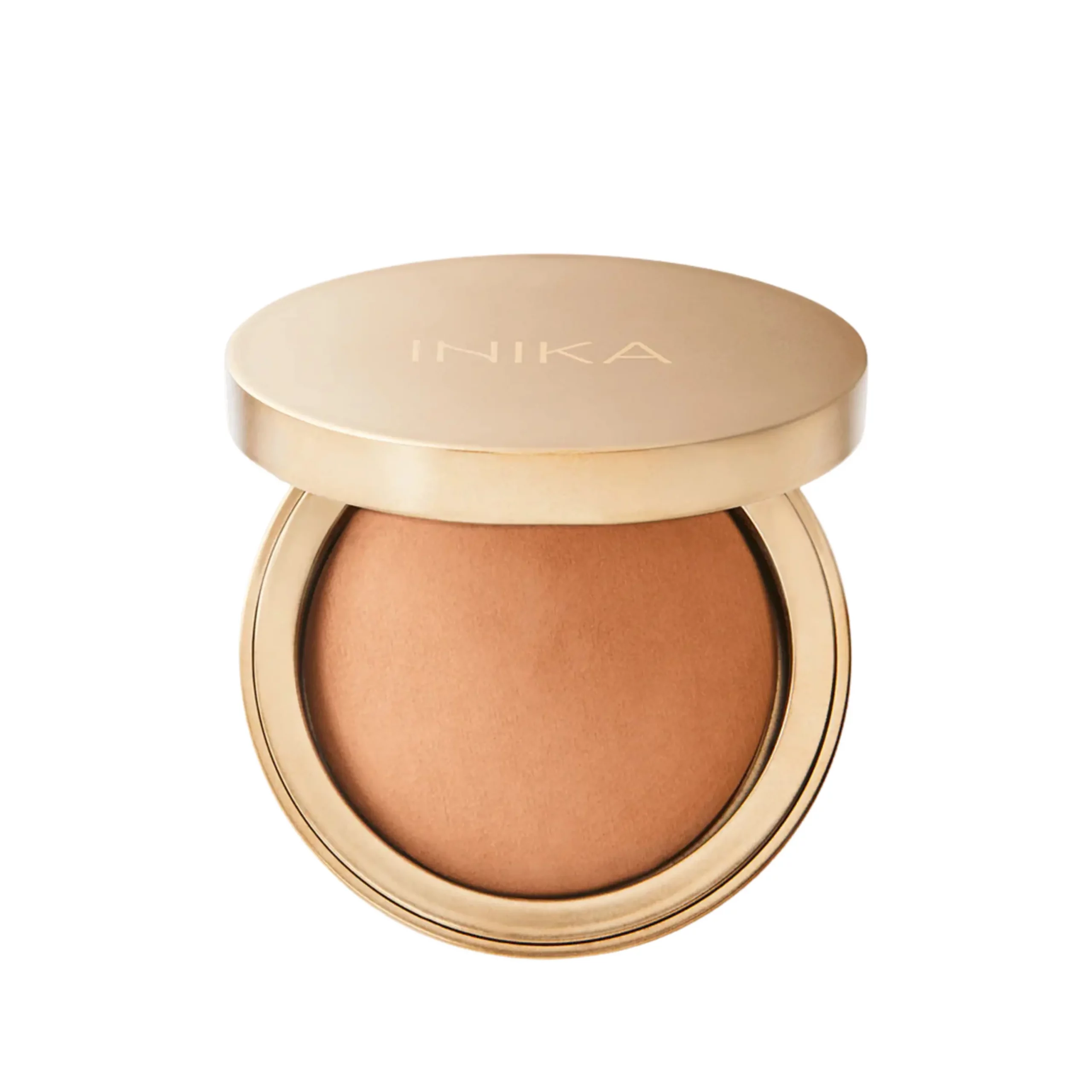 INIKA Organic Baked Mineral Bronzer Sunkissed – veganer Naturkosmetik-Bronzer für strahlende Sommerhaut.